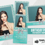 Elegant Birthday Party Photo Booth Template