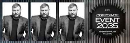 Corporate Event Photo Booth Template