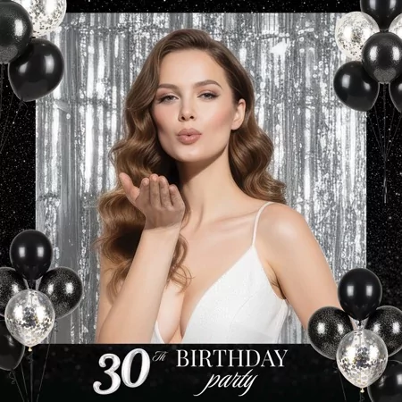Birthday Party Photo Booth Template