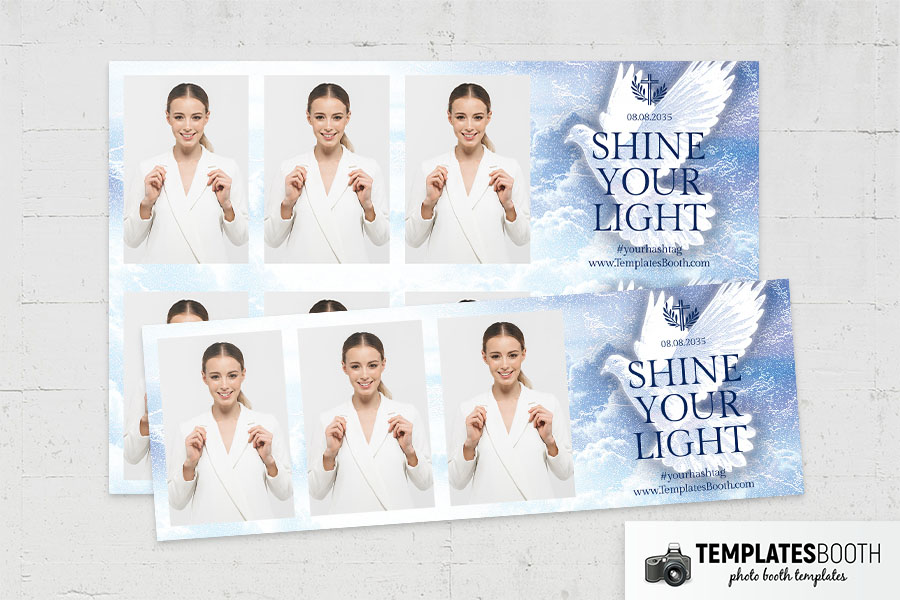 Christian Corporate Photo Booth Template Preview