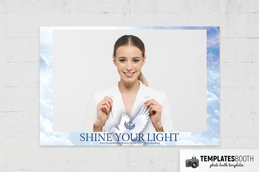 Christian Corporate Photo Booth Template Preview