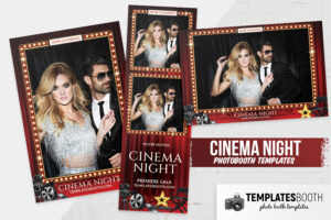 Cinema Night Photo Booth Template