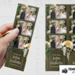 Green Celebration Photo Booth Template Preview