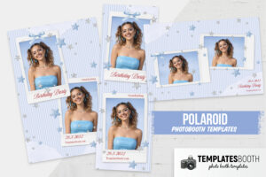 Polaroid Birthday Party Photo Booth Template