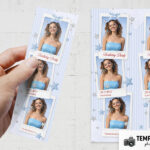 Polaroid Birthday Party Photo Booth Template Preview
