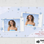 Polaroid Birthday Party Photo Booth Template Preview