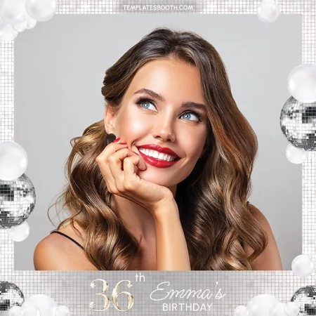 Birthday Party Photo Booth Template