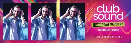Night Club Photo Booth Template