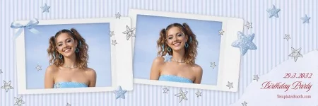 Polaroid Photo Booth Template