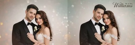 Ultra Minimalist Wedding Photo Booth Template
