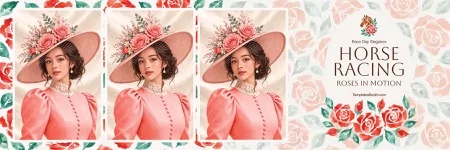 Horse Racing Photo Booth Template