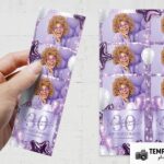 Purple Party Photo Booth Template Preview