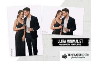 Ultra Minimalist Photo Booth Template