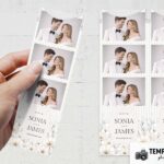 White Party Photo Booth Template Preview
