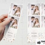White Party Photo Booth Template Preview