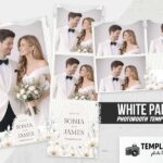 White Party Photo Booth Template