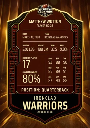 Football Trading Card Photo Booth Template