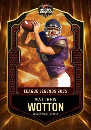 Football Trading Card Photo Booth Template