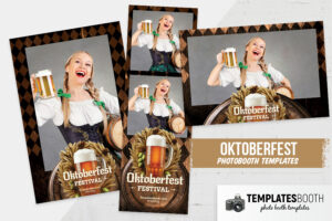 Oktoberfest Photo Booth Template