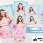Modèle de fête d’été pour photobooth