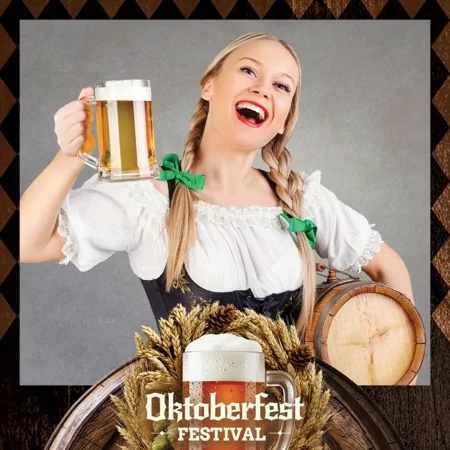 Oktoberfest Photo Booth Template