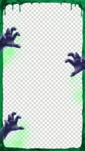 Halloween Fear Photo Booth Template – Animated Overlays
