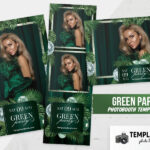 Green Party Photo Booth Template