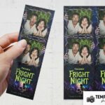 Aperçu du modèle Halloween Nuit de frissons pour photobooth