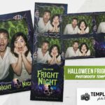 Halloween Fright Night Photo Booth Template