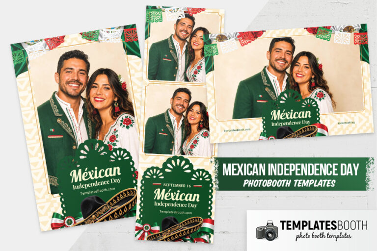 Mexican Independence Day Photo Booth Template