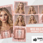 Rose Gold Party Photo Booth Template