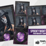 Spooky Night Party Photo Booth Template