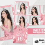 Sweet 16 Party Photo Booth Template