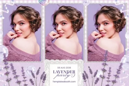 Lavender Party Photo Booth