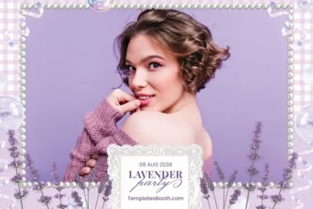 Lavender Party Photo Booth