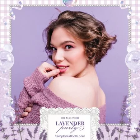 Lavender Party Photo Booth