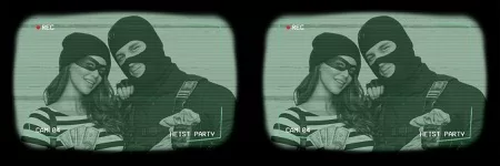 CCTV Heist Photo Booth Template