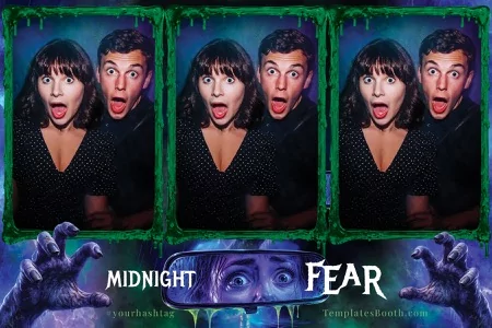 Halloween Fear Photo Booth Template
