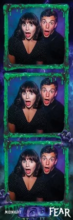 Modèle Halloween Fear pour photobooth – Bande photo 2x6