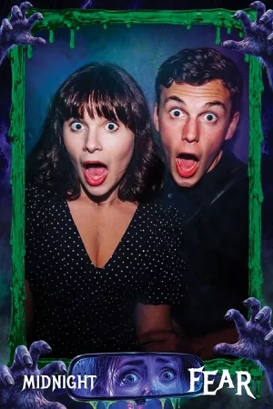 Halloween Fear Photo Booth Template – 4x6 Postcard (Portrait)