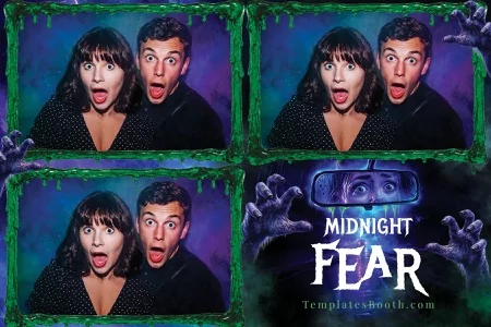 Halloween Fear Photo Booth Template