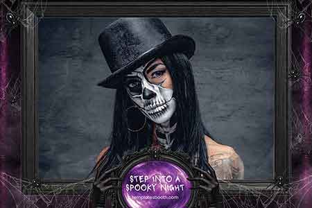 Spooky Night Party Photo Booth Template