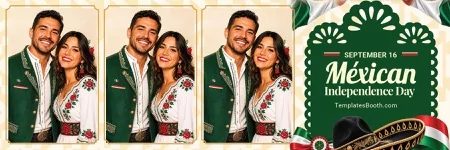 Mexican Independence Day Photo Booth Template
