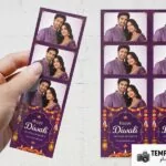 Diwali Celebration Photo Booth Template Preview