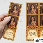 Diwali Festival Photo Booth Template Preview