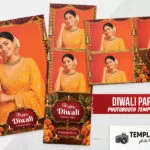 Diwali Party Photo Booth Template
