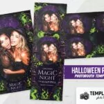 Halloween Party Photo Booth Template Preview