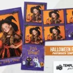 Halloween Party Photo Booth Template Preview