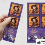 Halloween Party Photo Booth Template Preview