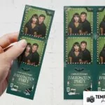 Halloween Party Photo Booth Template Preview